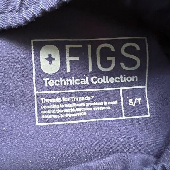 Figs Tansen Men’s Jogger Scrub Pants Navy Blue Size Small Tall - Picture 9 of 14